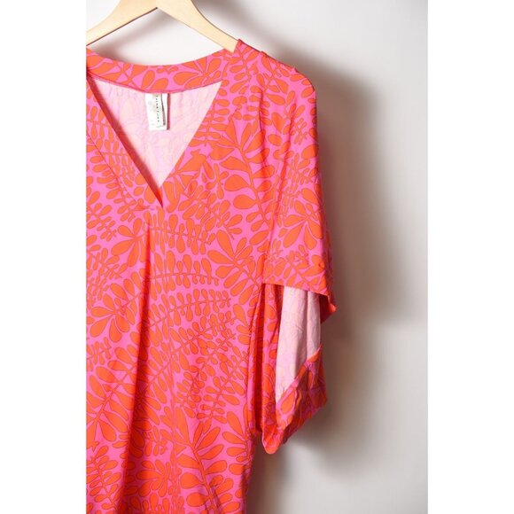 Trina Turk Playa De Flor Swim Tunic Cover Up in Multi Size S - Picture 9 of 16